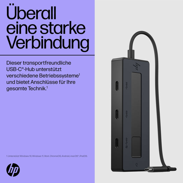 HP Notebook Dockingstation USB-C 4K USB-C Multiport Hub