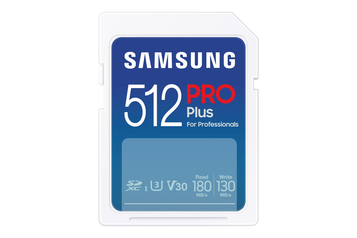 SD Card 512GB Samsung SDXC PRO Plus (2023)(CL10) retail