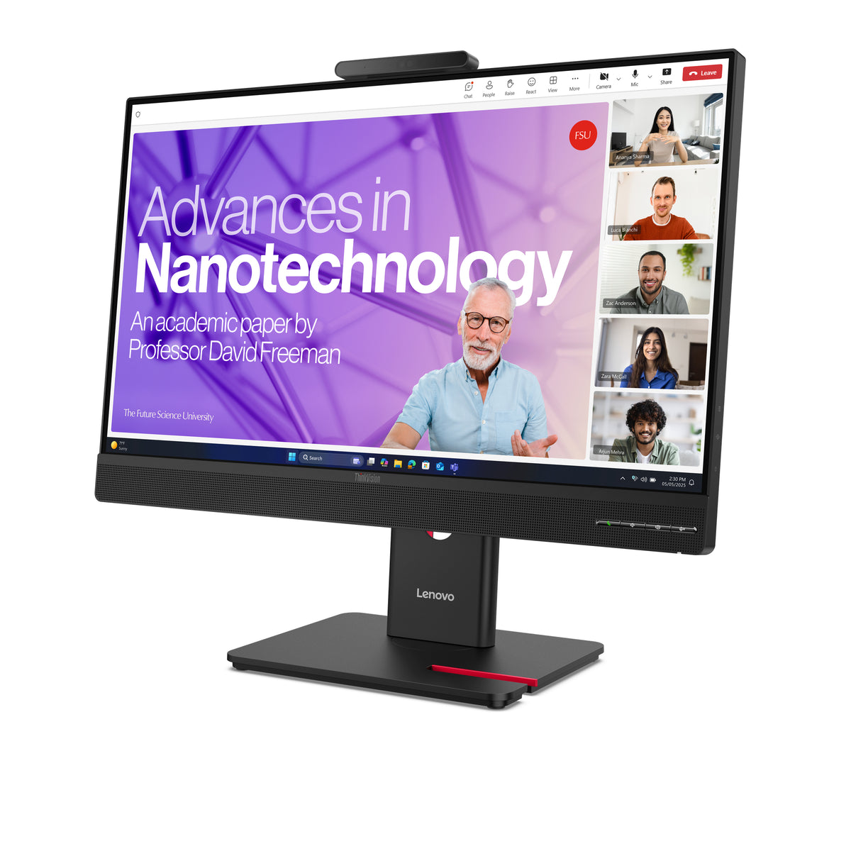 Lenovo ThinkVision T27QD-4v   27"   QHD   HDMI/DP/USB-C CAM