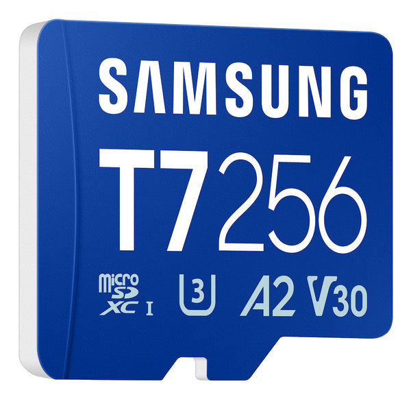 SD MicroSD Card 256GB Samsung SDXC T7              (Class10) retail