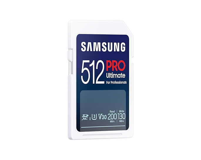 SD Card 512GB Samsung SDXC PRO Ultimate   (CL10) Reader retail