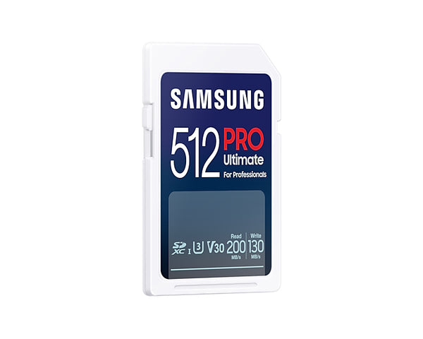 SD Card 512GB Samsung SDXC PRO Ultimate   (CL10) Reader retail