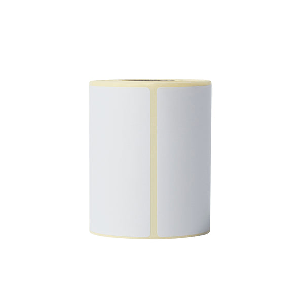 Einzeletikettenrolle Brother weiss 76x44mm 400St./Rolle 8er