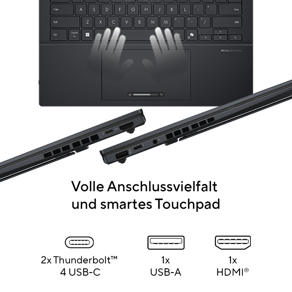 ASUS Zenbook Duo 14"      U9-285H 16 1TB     UX8406CA-QL263W W11H