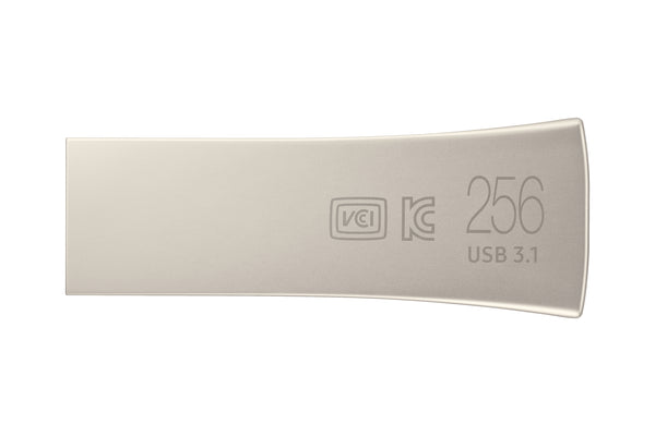 USB-Stick 256GB Samsung BAR Plus Champagne Silver USB 3.1 retail