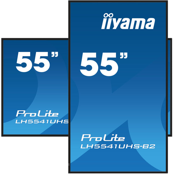 IIYAMA 139.0cm(55") LH5541UHS-B2 16:9 3xHDMI+USB IPS 4K retail (Speditionsversand)