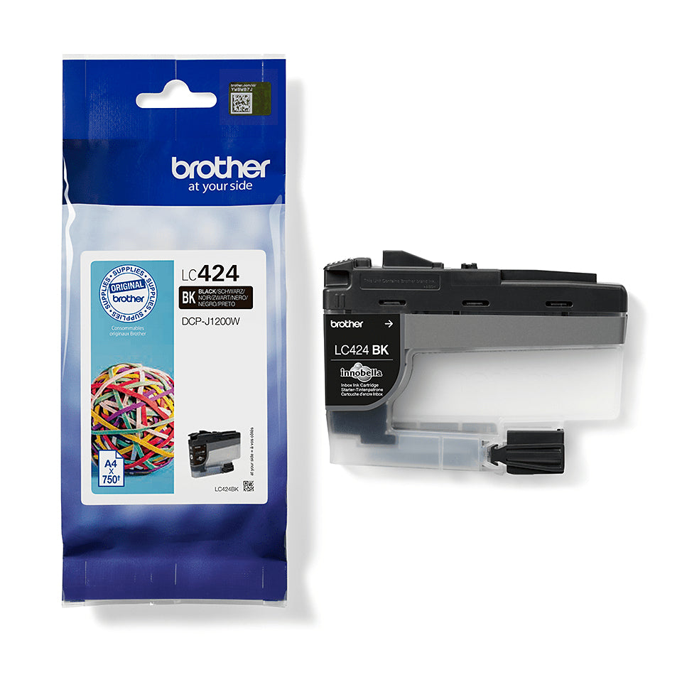 Patrone Brother LC-424BK DCPJ1200DW