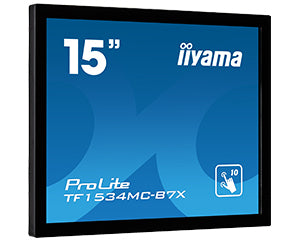 IIYAMA 38.0cm (15")   TF1534MC-B7X  4:3  M-Touch HDMI+DP