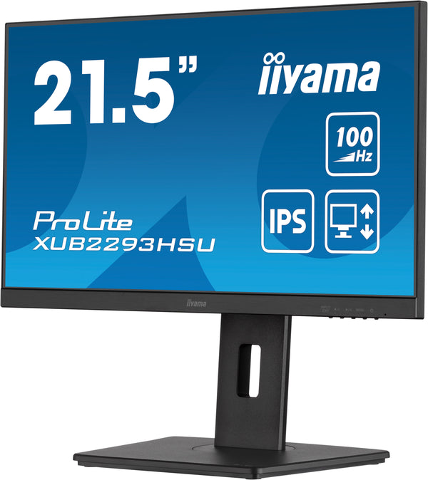 IIYAMA 54.5cm (21,5") XUB2293HSU-B7  16:9 HDMI+DP+2xUSB
