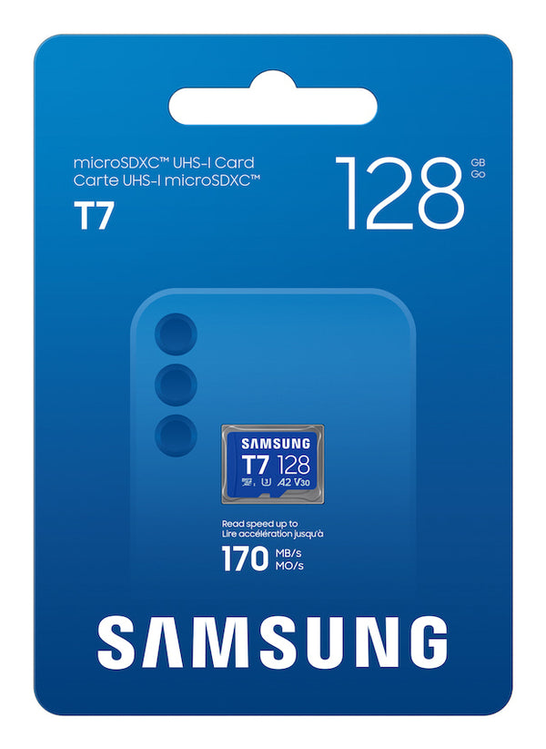 SD MicroSD Card 128GB Samsung SDXC T7              (Class10) retail