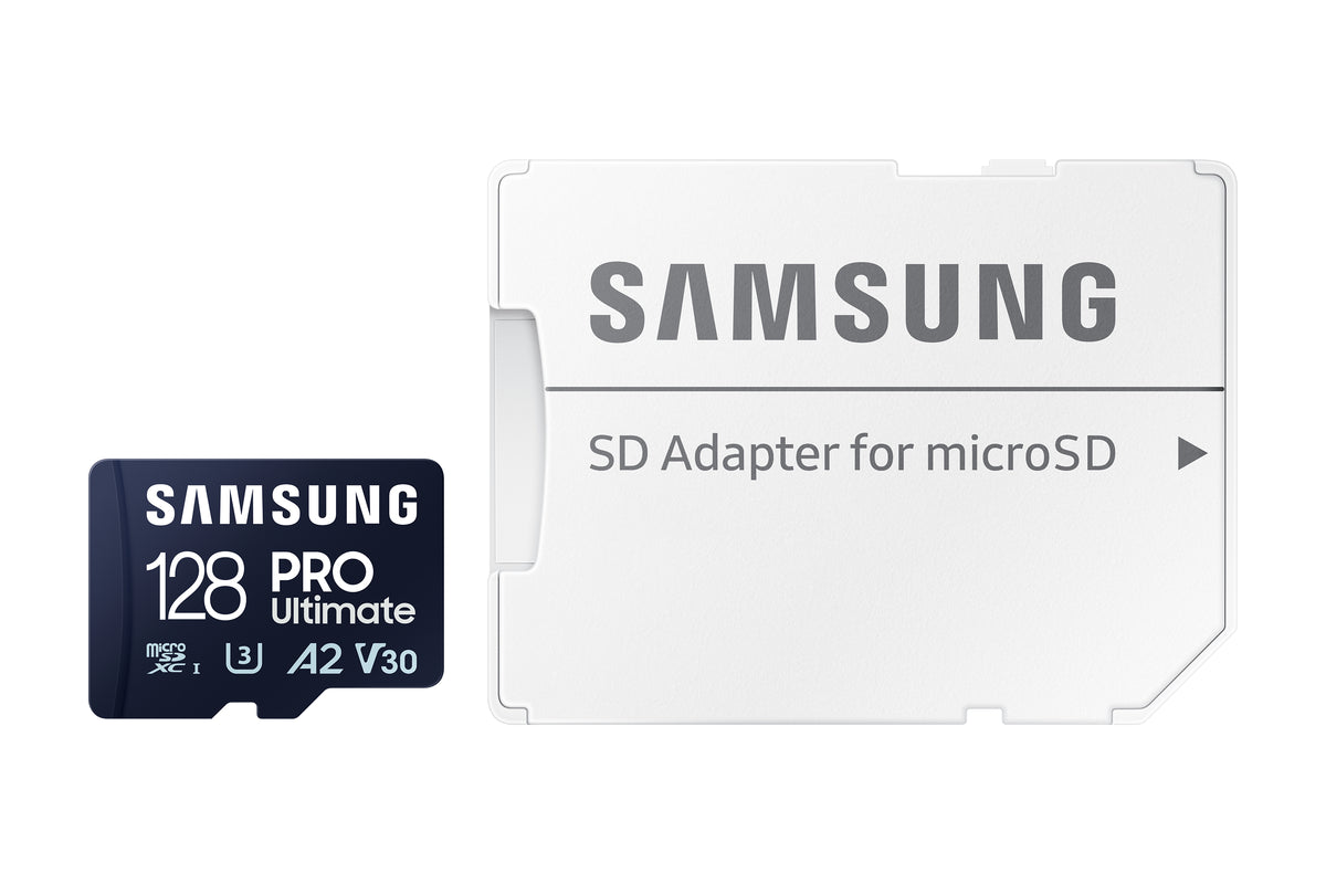 SD MicroSD Card 128GB Samsung SDXC PRO Ulti.Adapt. (Class10) retail