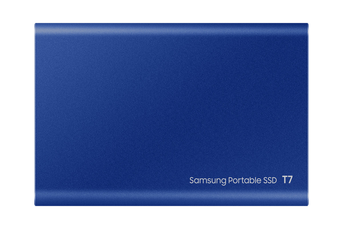 SSD    2TB Samsung Portable SSD T7 USB3.2 Gen.2 Indigo Blue