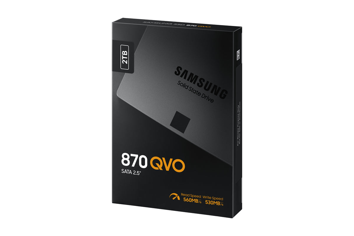 SSD    2TB Samsung  2,5" (6.3cm) SATAIII   870 QVO retail