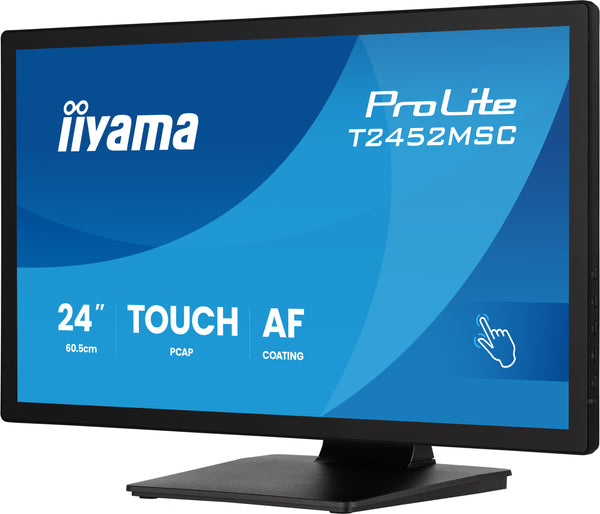 IIYAMA 60.5cm (23,8") T2452MSC-B2 16:9  M-Touch HDMI+USB+DP
