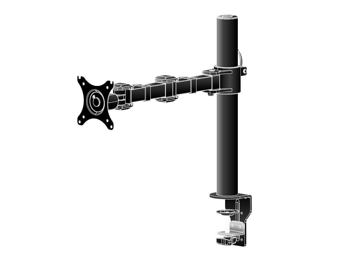 IIYAMA Desk Mount DS1001C-B1 10"-30" VESA 10KG