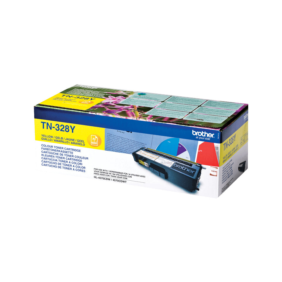 Toner Brother TN-328Y   DCP-9270CDN, MFC-9970CDW