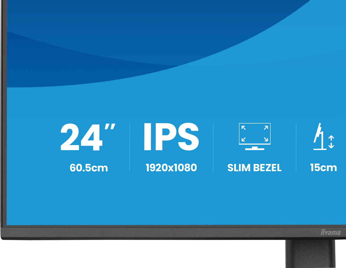 IIYAMA 60.5cm (24")   XB2493HSU-B1   16:10 HDMI+DP+2xUSB IPS