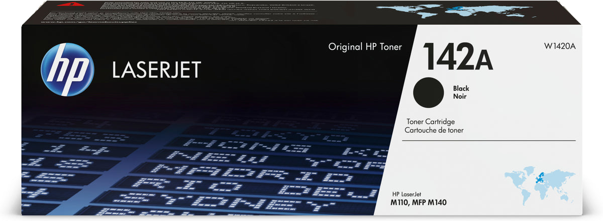 HP 142A      Schwarz     LaserJet    Tonerpatrone