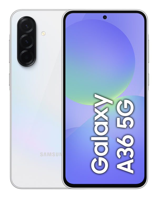 Samsung Galaxy A36 128GB White 6.7" (6GB) 5G DE Model Android