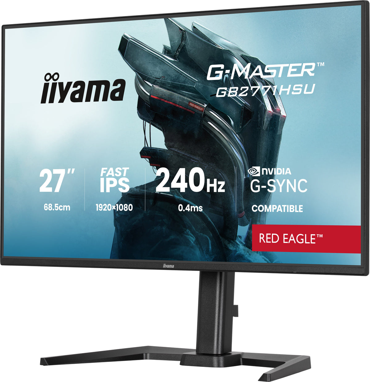 IIYAMA 68.6cm (27")   GB2771HSU-B1  16:9  2xHDMI+DP+USB-C