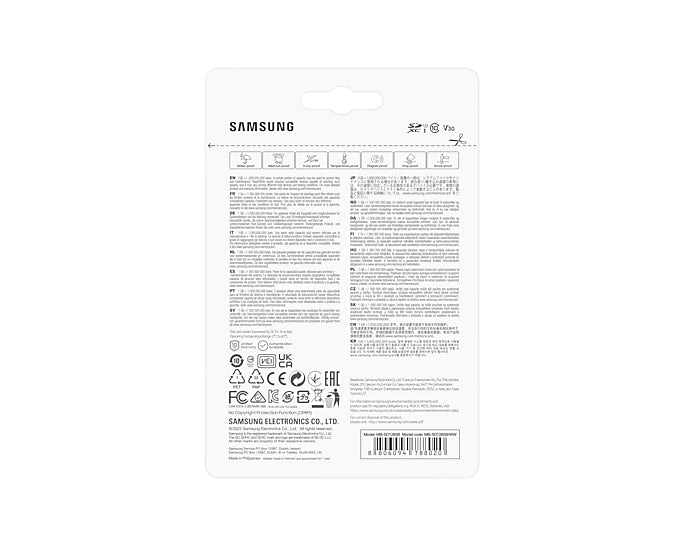 SD Card 128GB Samsung SDXC PRO Plus (2023)(CL10) Reader retail