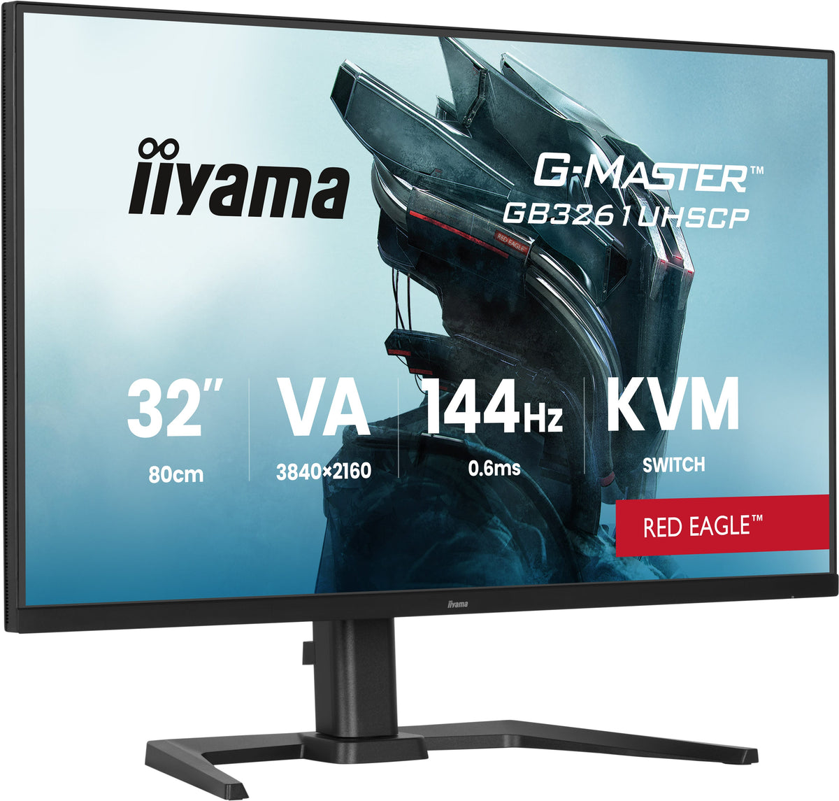 IIYAMA 80,0cm (32") GB3261UHSCP-B1  16:9  HDMI+DP+2xUSB-C 4K