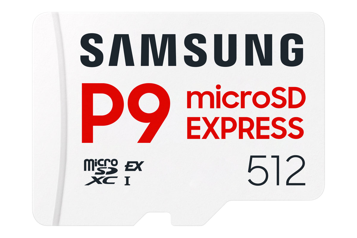 SD MicroSD Card 512GB Samsung SDXC P9 Express      (Class10) retail