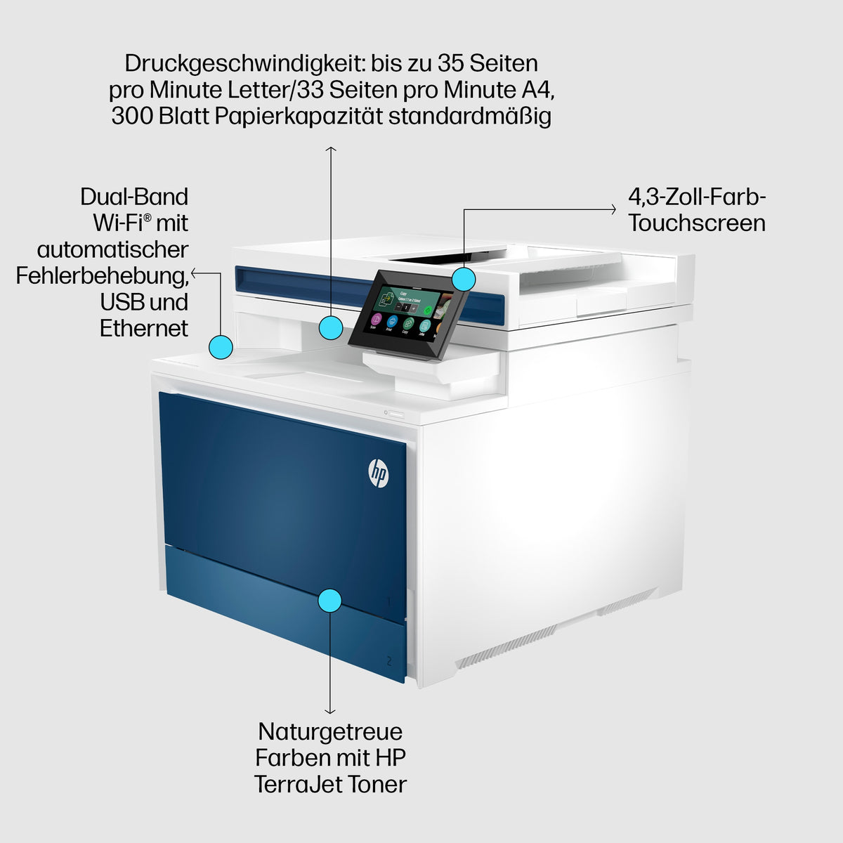 HP Color Laserjet Pro 4302fdw MFP 4-in-1          5HH64F#B19