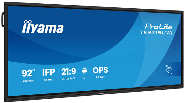 IIYAMA 232.5cm(91.5") TE9218UWI-B1AG 21:9 M-Touch HDMI+USB-C (Speditionsversand)