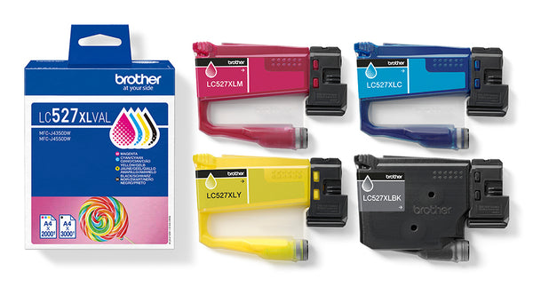 Patrone Brother LC-527XLVAL Multipack  MFCJ4350DW/4550DW
