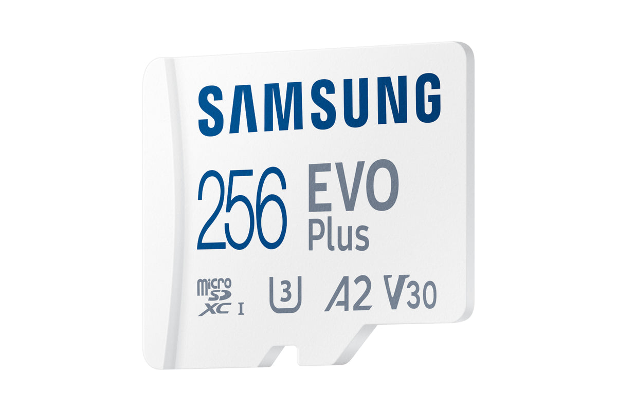 SD MicroSD Card 256GB Samsung SDXC EVO Plus (2024) (CLass10) retail