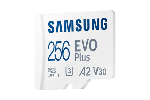 SD MicroSD Card 256GB Samsung SDXC EVO Plus (2024) (CLass10) retail