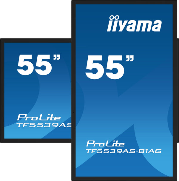 IIYAMA 139.0cm(54,6") TF5539AS-B1AG 16:9 M-Touch 2xHDMI+DP (Speditionsversand)