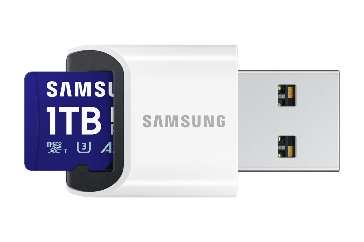 SD MicroSD Card   1TB Samsung SDXC PRO Plus (2023) Reader retail