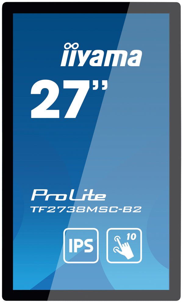 IIYAMA 68.6cm (27")   TF2738MSC-B2 16:9  M-Touch HDMI+DVI+DP