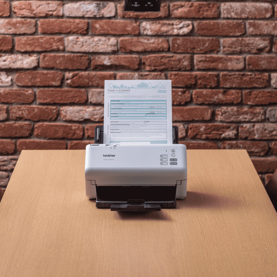 Scanner Brother ADS-4300N Duplex-Dokumentenscanner